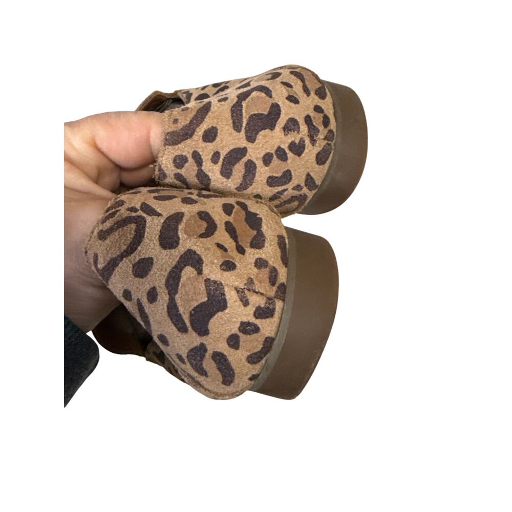 Lucky Brand Loafters Women's 7 Brogan Leopard Leather Upper - Picture 6 of 7